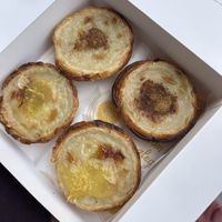 Lemon & Apple vegan pastel de nata  at Moda da Nata in Istanbul