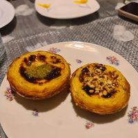 pistachio and hazelnut cream normal natas at Moda da Nata in Istanbul