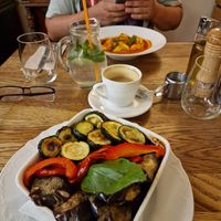  at Pivo & Basilico Caffe Restaurant in Prague