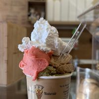   at La Corona Gelateria Naturale in Rome