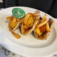 Vegan pancake tacos   at La Desayunería  in Malaga