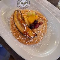 Pancakes Hawai at La Desayunería  in Malaga