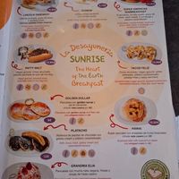 Some of the vegan options (05/2025) at La Desayunería  in Malaga