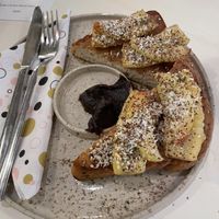 French toast  at Raket in Antwerpen