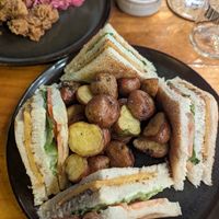 Club sandwich at Asianica Street Food - temporarily closed in Lima