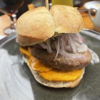Pan con chicharron   at Asianica Street Food - temporarily closed in Lima