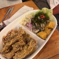 Vegan ceviche plate  at Asianica Street Food - temporarily closed in Lima