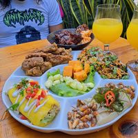 Ronda marina and bbq wings at Asianica Street Food - temporarily closed in Lima