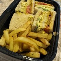 Club sándwich  at Asianica Street Food - temporarily closed in Lima