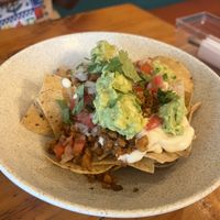 Nachos (excluding the cheese as my friends allergic to nuts)   at Asianica Street Food - temporarily closed in Lima