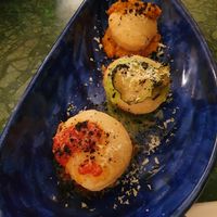 Tris di montanarine at Caciara in Milan