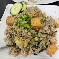 Spicy fried rice   at Thai Pepper in Sun Valley