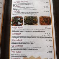   at Paulinos Indian Cuisine in Huaraz