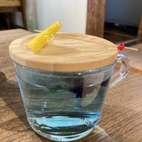 Herbal tea mixing with lemon   at Cotonoha  in Kamakura