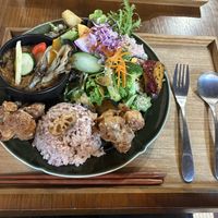 Curry set  at Cotonoha  in Kamakura