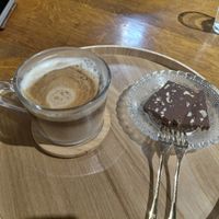 Desert and coffee at Cotonoha  in Kamakura