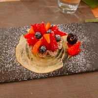 Tartelletta vegana at il Giardino - Palatini Terme in Salzano