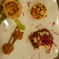 Rocket salad, mopur, tofu, seitan salad. at il Giardino - Palatini Terme in Salzano