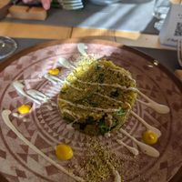 Padellata di Quinoa con sedano rapa, noci e limone at il Giardino - Palatini Terme in Salzano