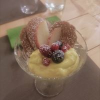 Crema pasticcera e biscotti at il Giardino - Palatini Terme in Salzano