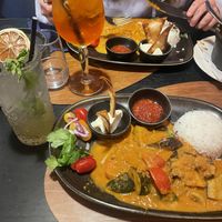 Hoofdgerecht, Seitan Massala  at Gastrobar SAM in Oostende