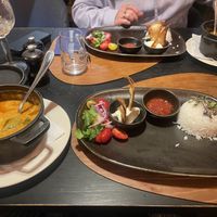 Hoofdgerecht: seitan Massala   at Gastrobar SAM in Oostende