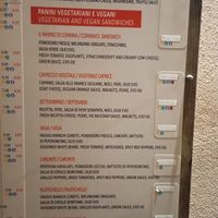 Vegeterian and vegan options at I Porci Comodi in Pienza