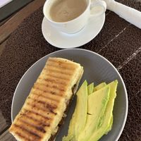 Vegetarian Panini without mozzarella!   at Passion & Thyme in Zanzibar