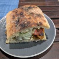 Sandwich at Passion & Thyme in Zanzibar