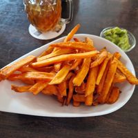 Süßkartoffelpommes at El Café  in Oberasbach