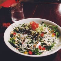 Vegan taco rice at Matsuontoko Cafe in Kyoto