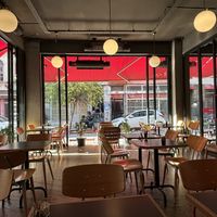 The outside section  at Coffee Manifesto Yel Değirmeni in Istanbul