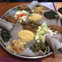 Vegan selection main  at Jojo's Kitchen in North London