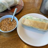 Fresh spring rolls  at Pure Thai Cafe in Vancouver