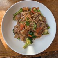 Vegan pad see ew at Pure Thai Cafe in Vancouver