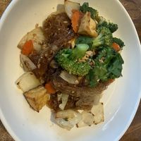 Pad Woon Sen  at Pure Thai Cafe in Vancouver