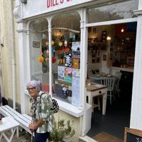 Outside  at Dill's Cafe & Store in Falmouth