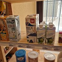 Vegane Milch at L'Onde Bio in Sanary-sur-mer