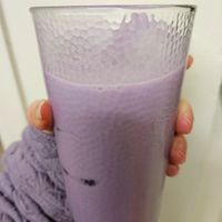 Ube Horchata (best served with ice) at Cuco Etc - Pop-Up in Stockton