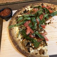 Pizza maya  at 100% Vegana Taqueria 2 in Sayulita