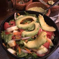 Salad- SO GOOD   at 100% Vegana Taqueria 2 in Sayulita