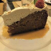 Tres leches at Los Andenes Vegan - Puerta de Toledo in Madrid
