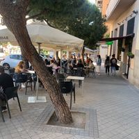 Outdoor Seating at Los Andenes Vegan - Puerta de Toledo in Madrid