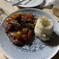 Lomo embuchado  at Los Andenes Vegan - Puerta de Toledo in Madrid