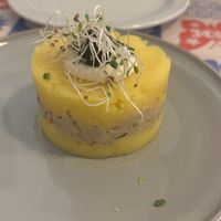 Causa rellena  at Los Andenes Vegan - Puerta de Toledo in Madrid
