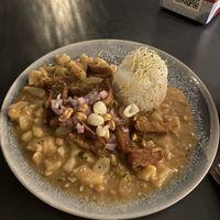 Carapulcra  at Los Andenes Vegan - Puerta de Toledo in Madrid