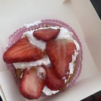 Strawberry Chantilly  at Boulangerie Jacquin in Nancy