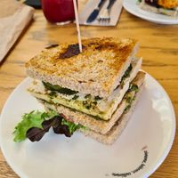 Vegan Club Sandwich at Mr Kale - Maspolomas  in Gran Canaria