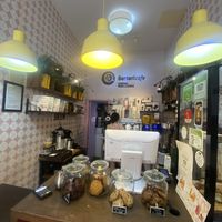 Shop front  at Bertani Café in Malaga