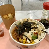 vegan bowl  at Kumo in Turin